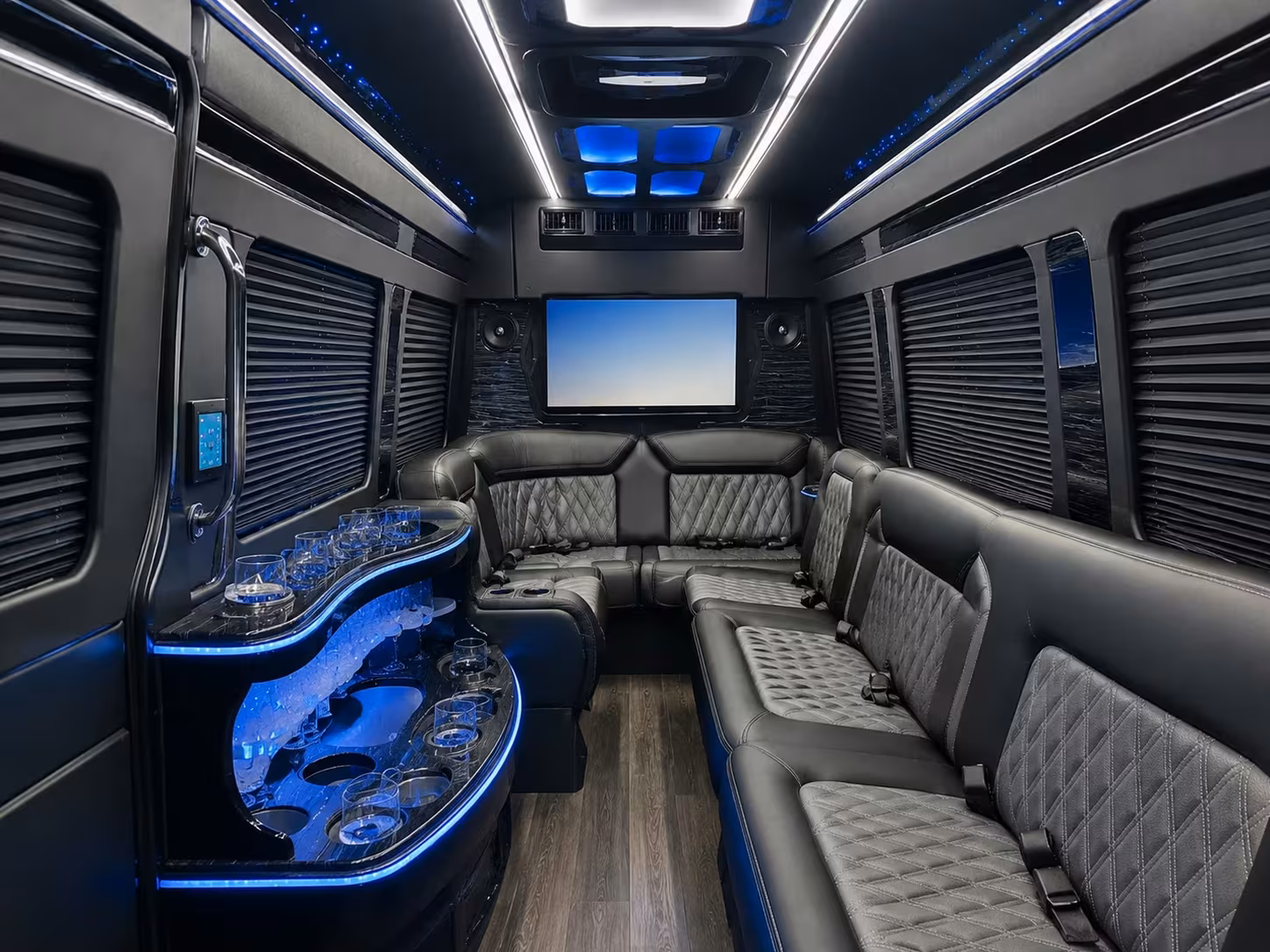 bus rental options for houston trips