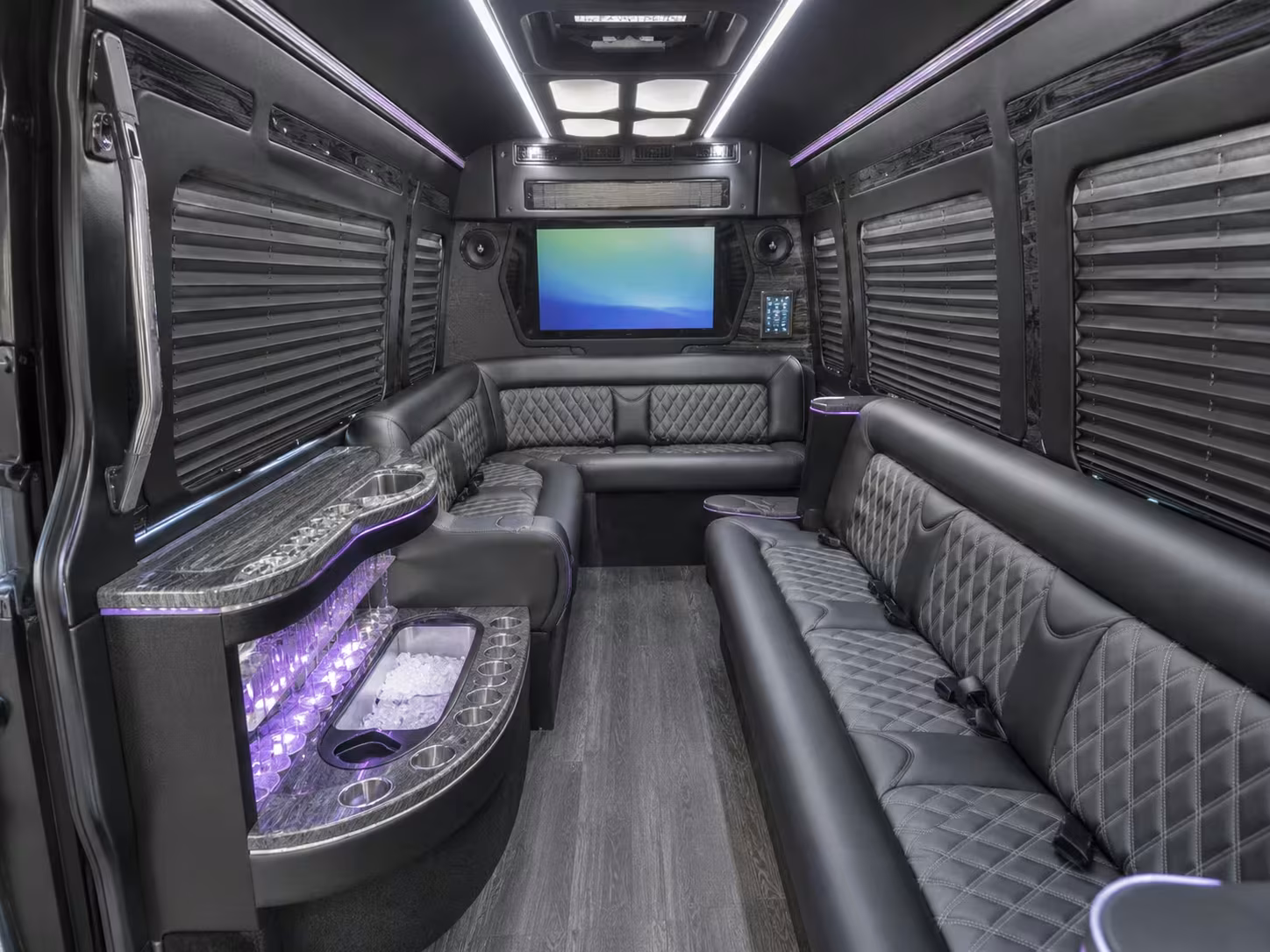 houston sprinter van rental with driver