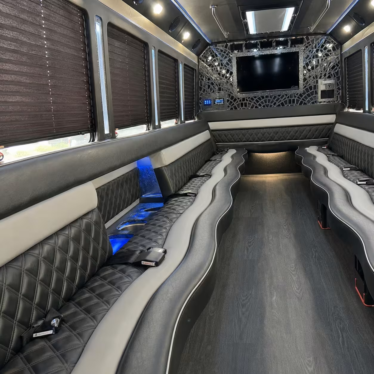 party bus and minibus rentals for houston high school proms