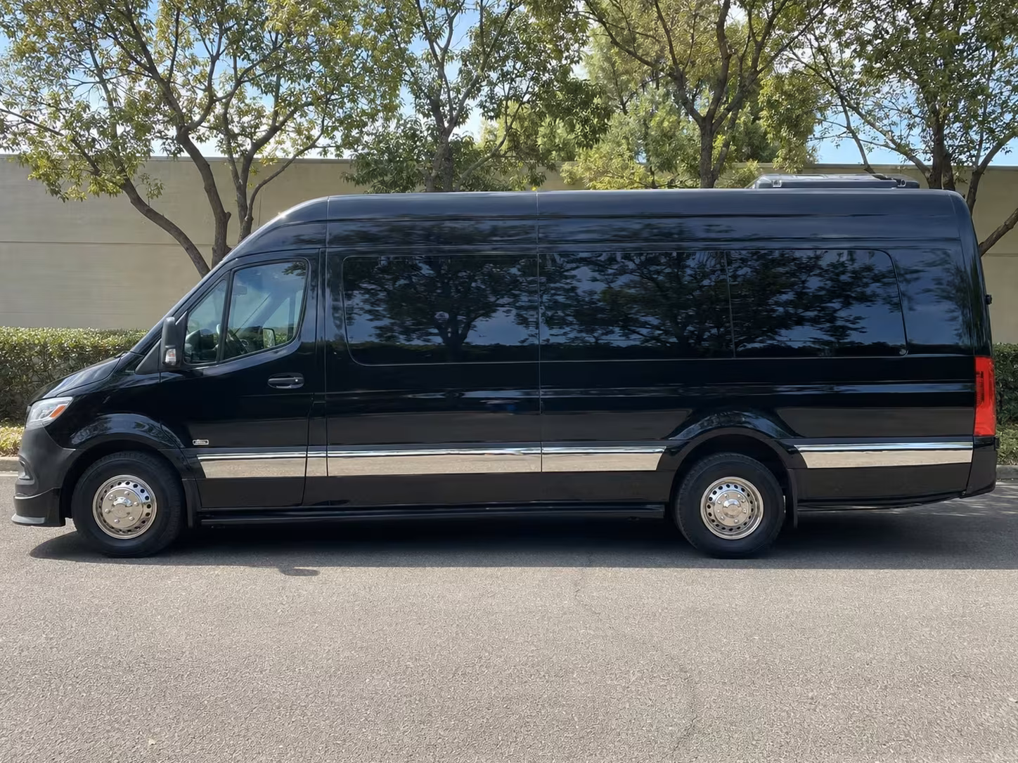 sprinter van with driver