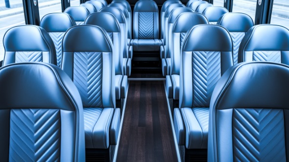 18 passenger minibus interior