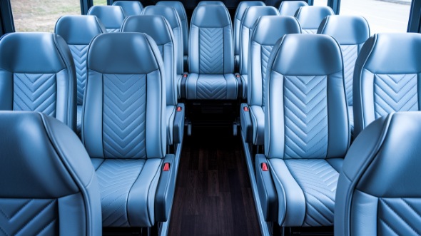 28 passenger minibus interior houston