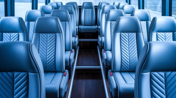 35 passenger minibus interior