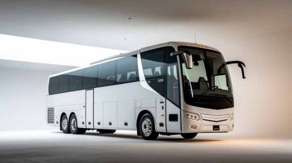 56 passenger charter bus