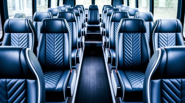 houston 15 passenger minibus inside