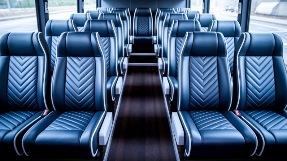 houston 20 passenger minibus inside