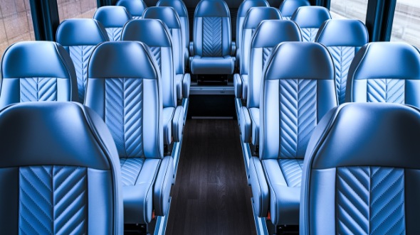 houston 35 passenger minibus inside