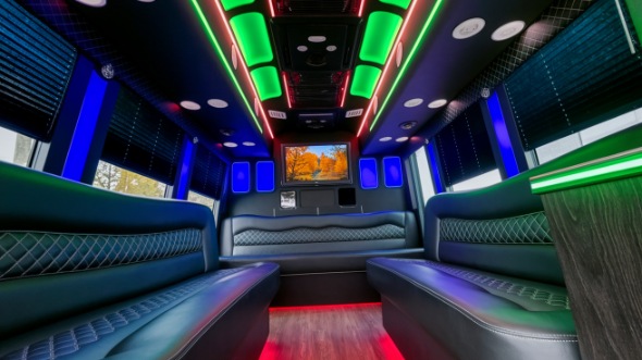 houston sprinter limo rental inside