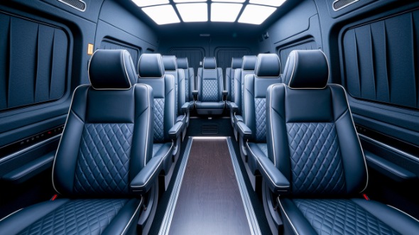 houston sprinter van with driver interior